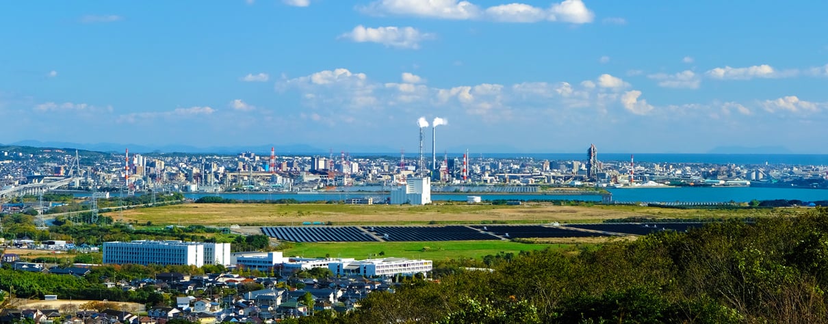 山口県宇部市の風景 山口県宇部市の風景